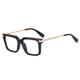 Caspian Square Optical Glasses Frames Rectangle Frames Southood Black